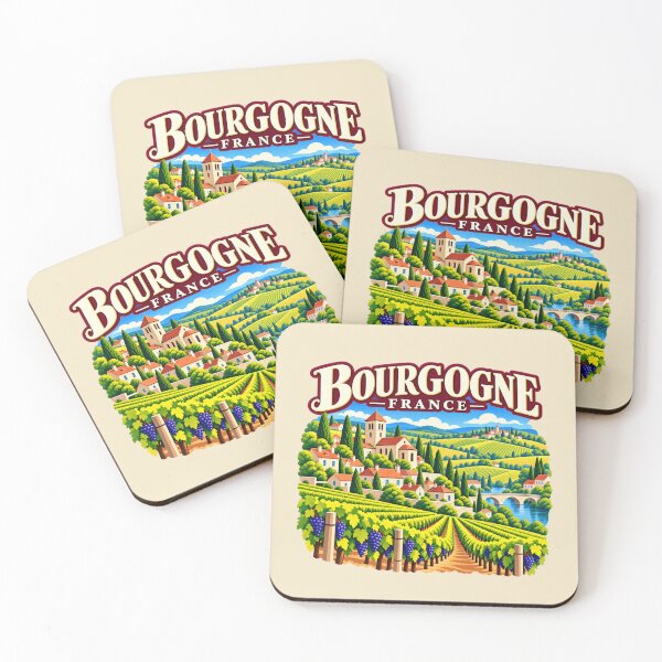 Item preview, Bourgogne, France - Vineyard Countryside designed and sold by Myra365Art.