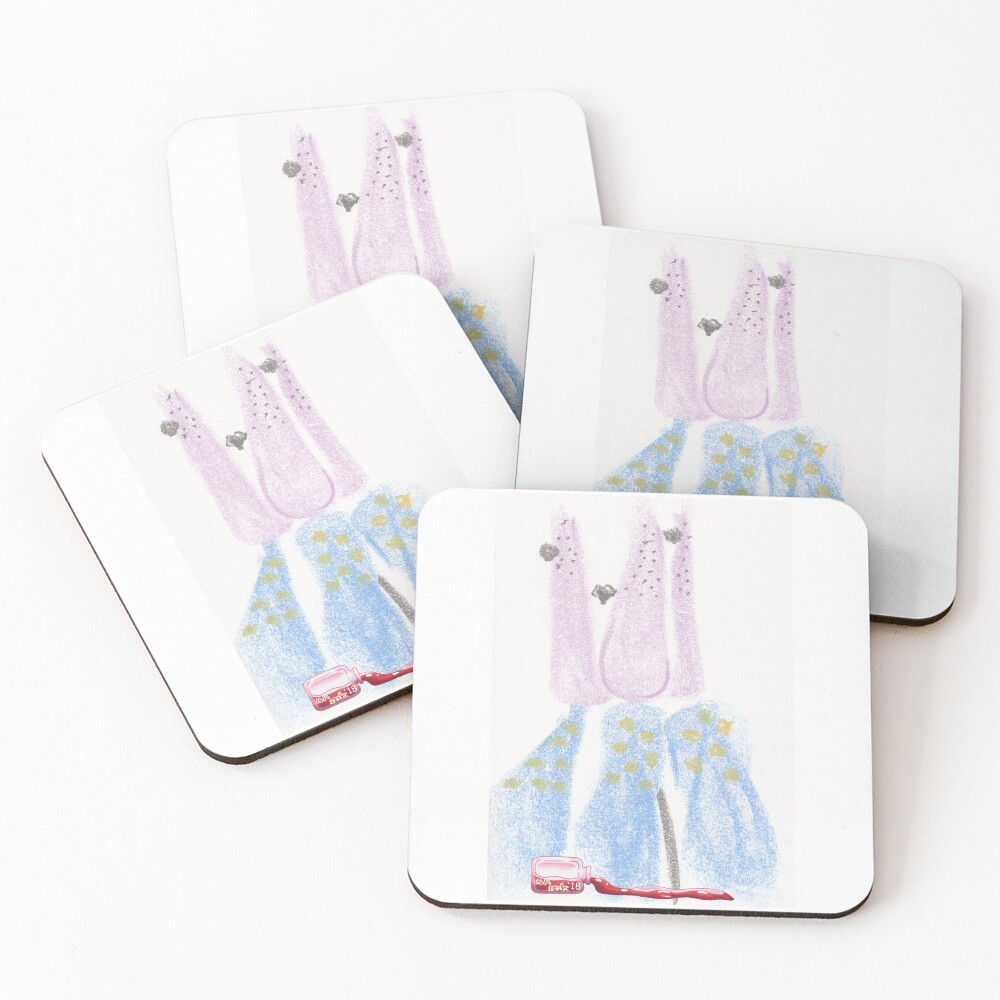 Item preview, Coasters (Set of 4) designed and sold by A-P-Ink.