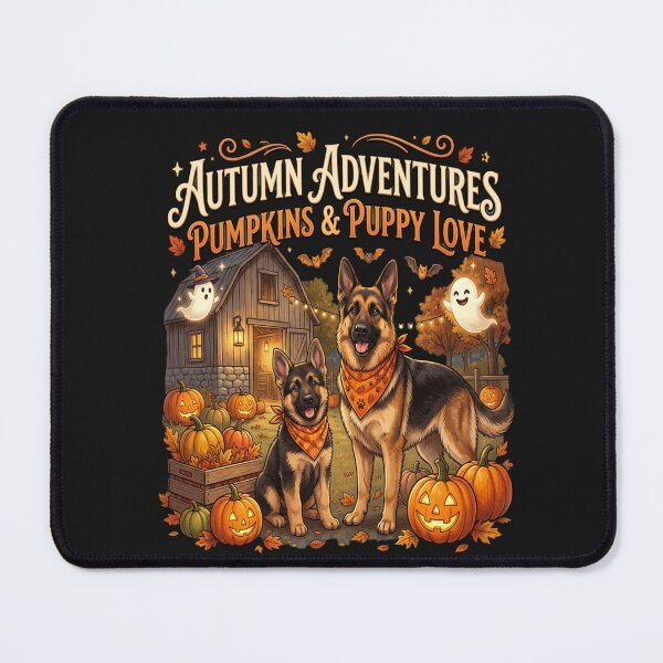 Item preview, Autumn Adventures Pumpkins & Puppy Love Design designed and sold by PawPlanetPro.