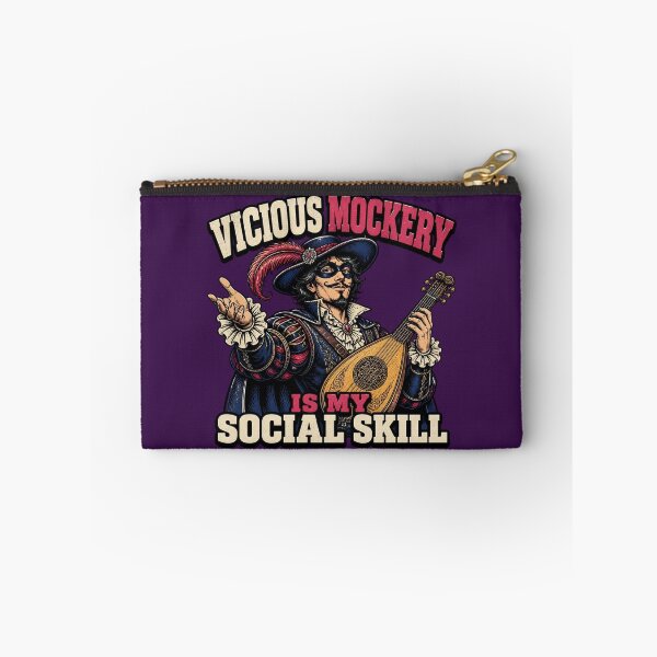 Item preview, Vicious Mockery Is My Social Skill Bard Lute Tabletop RPG  designed and sold by Dice_Goblin_Studio.