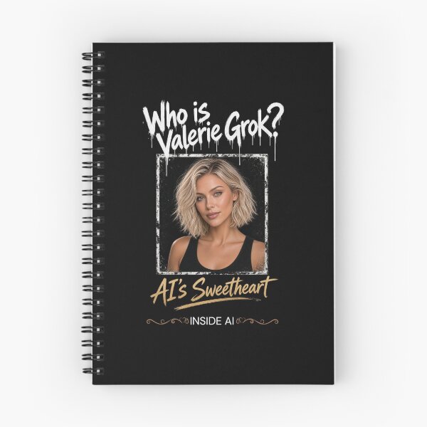 Item preview, Who Is Valerie Grok Portrait designed and sold by Heinessight Merch.