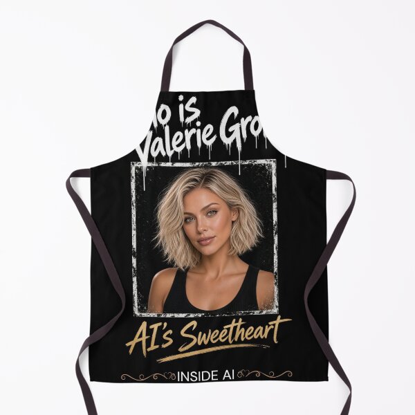 Item preview, Who Is Valerie Grok Portrait designed and sold by Heinessight Merch.