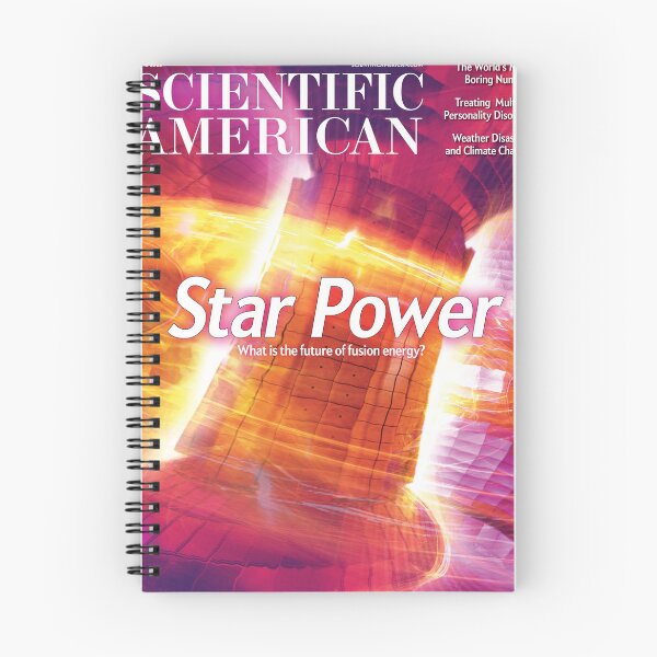 Item preview, Scientific American Magazine Cover Fan Art Original Custom Vintage Science Physics Biology Poster Wall Art Tee Design designed and sold by Cool Robot Bro..
