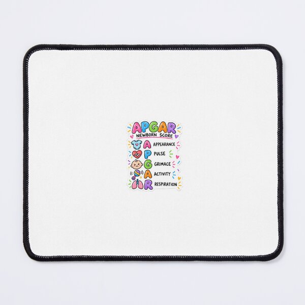 Item preview, APGAR Score Drawn Study Aid Nursing Student Sticker designed and sold by isokinetic.