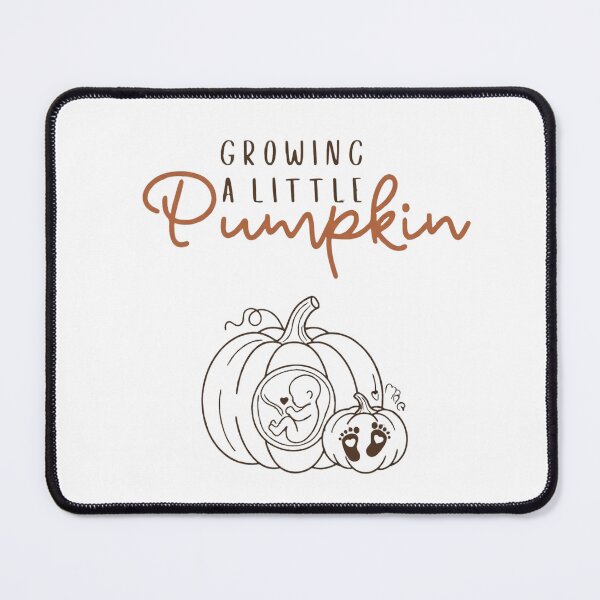 Item preview, "Growing a Little Pumpkin" Pregnancy Announcement SVG Design with Fetal Ultrasound designed and sold by CreativeNest Prints.