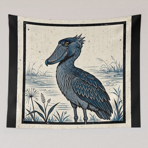 Item preview, Exotic Beautiful Birds - Shoebill #1 designed and sold by Helios Be. Lavsh.