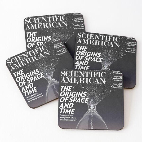 Item preview, Scientific American Magazine Cover Fan Art Original Custom Vintage Science Physics Biology Poster Wall Art Tee Design designed and sold by Cool Robot Bro..