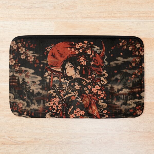Item preview, Samurai Oni – Japanese Anime Warrior designed and sold by Nima Designs .