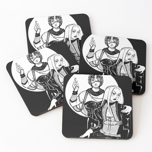 Item preview, Bruno and Abbacchio Black and White designed and sold by MyyImmoral-.