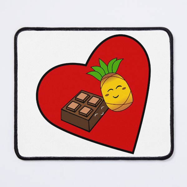 Item preview, Taste Buddies: Chocolate and Pineapple designed and sold by HarveyHandcraftsandDesigns.