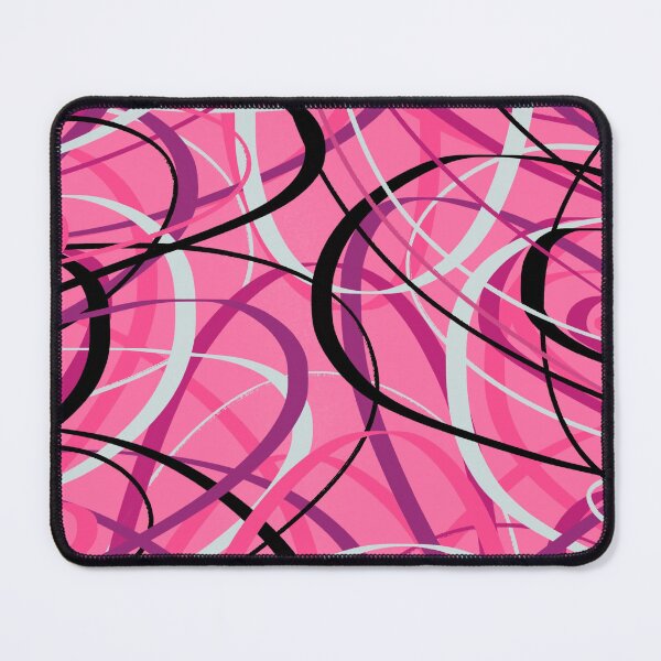 Item preview, Pink Loops Abstract Painting  designed and sold by DanielleGensler.