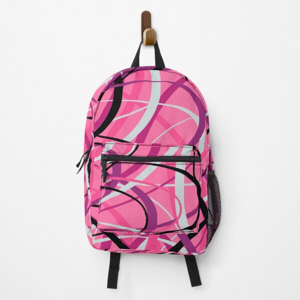 Item preview, Pink Loops Abstract Painting  designed and sold by DanielleGensler.