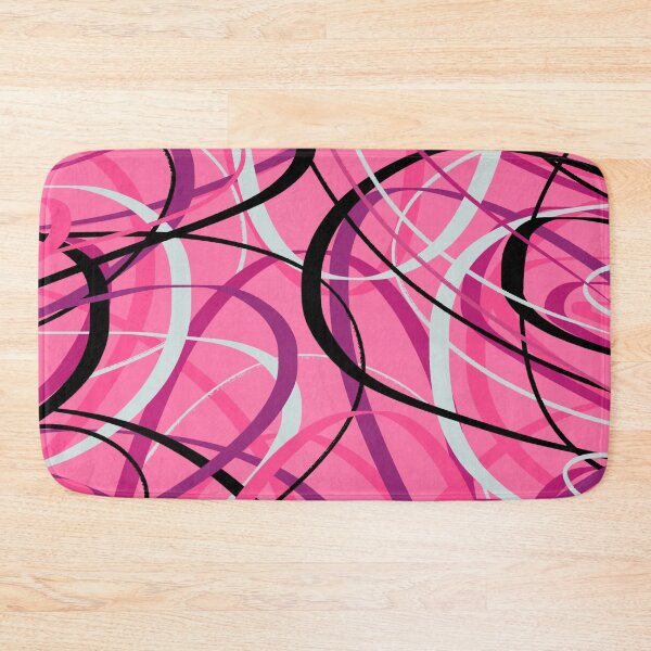 Item preview, Pink Loops Abstract Painting  designed and sold by DanielleGensler.