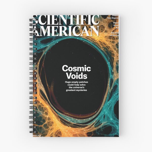 Item preview, Scientific American Magazine Cover Fan Art Original Custom Vintage Science Physics Biology Poster Wall Art Tee Design designed and sold by Cool Robot Bro..