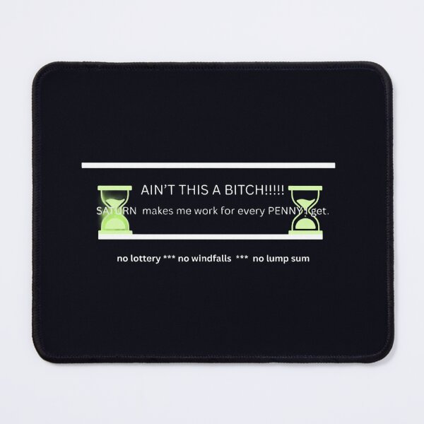 Item preview, Ain't This A bitch Saturn Sarcastic White Typography designed and sold by 5thhouseNMVVS48.