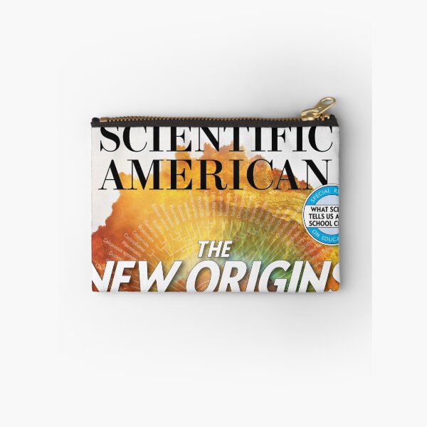 Item preview, Scientific American Magazine Cover Fan Art Original Custom Vintage Science Physics Biology Poster Wall Art Tee Design designed and sold by Cool Robot Bro..