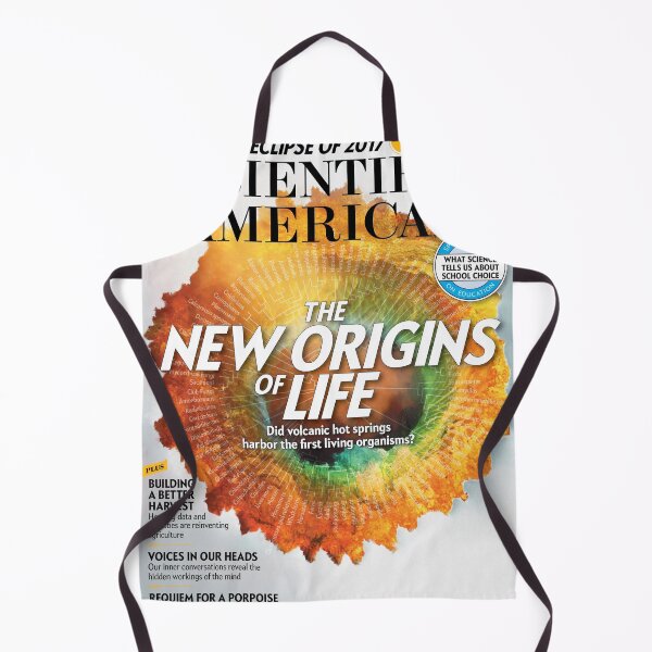 Item preview, Scientific American Magazine Cover Fan Art Original Custom Vintage Science Physics Biology Poster Wall Art Tee Design designed and sold by Cool Robot Bro..