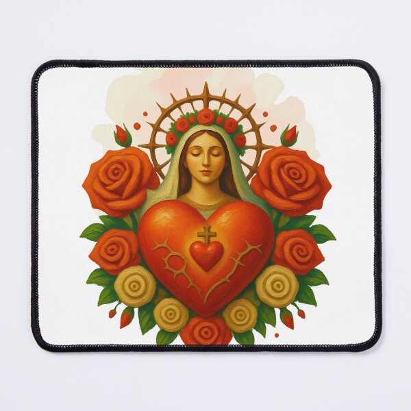 Item preview, Sacred Heart of Mary designed and sold by re2m.