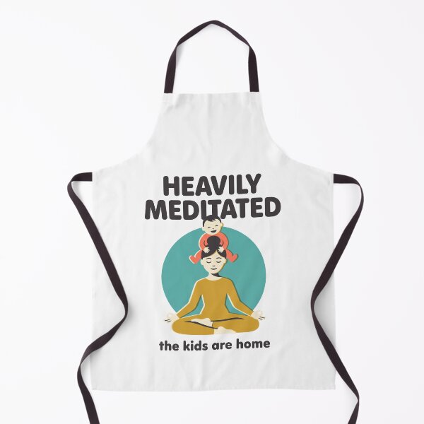 Item preview, Heavily Meditated Mom: Funny Meditation Mid-Century Art designed and sold by Osmose-Studio.