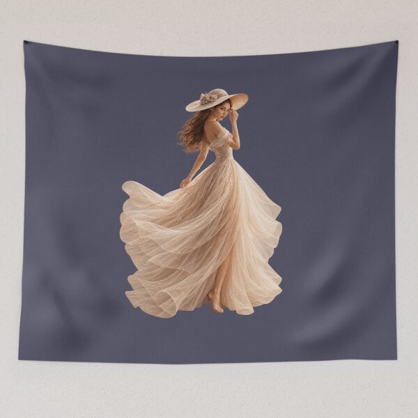 Item preview, Golden Breeze - Vintage Summer Elegance designed and sold by CzipipitoStudio.