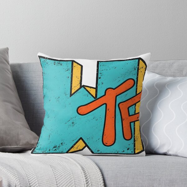 Item preview, WTF Retro Music TV Parody – 90s Grunge Streetwear Graphic designed and sold by Artistikastore.