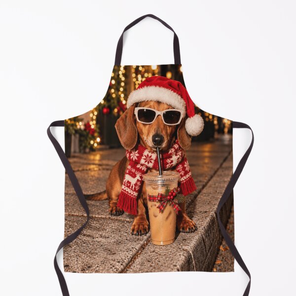 Item preview, Christmas Dachshund Iced Coffee Dog Funny Holiday designed and sold by Morescitaf.