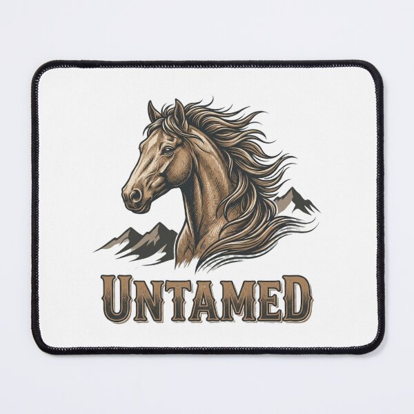 Item preview, Untamed Wild Horse Stallion Western Vintage Art designed and sold by Color & Form.