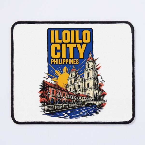 Item preview, Iloilo City Philippines Vintage Travel Tourism designed and sold by TravelersGems.