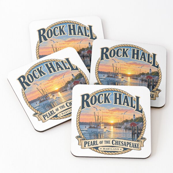 Item preview, Rock Hall Maryland – Pearl of the Chesapeake designed and sold by Past in Threads.