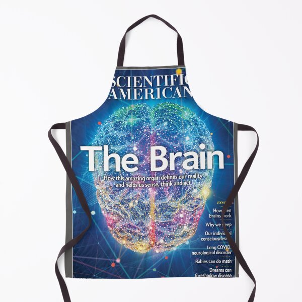 Item preview, Scientific American Magazine Cover Fan Art Original Custom Vintage Science Physics Biology Poster Wall Art Tee Design designed and sold by Cool Robot Bro..