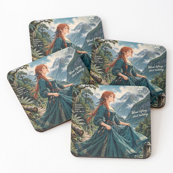 Item preview, New Zealand, Fiordland Forest - Wild Beauty of Fiordland designed and sold by DibujandoPorfa.