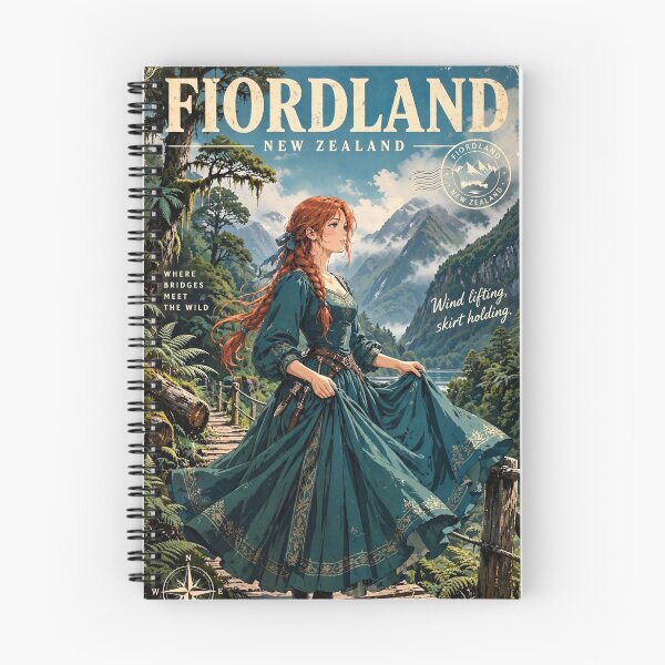 Item preview, New Zealand, Fiordland Forest - Wild Beauty of Fiordland designed and sold by DibujandoPorfa.