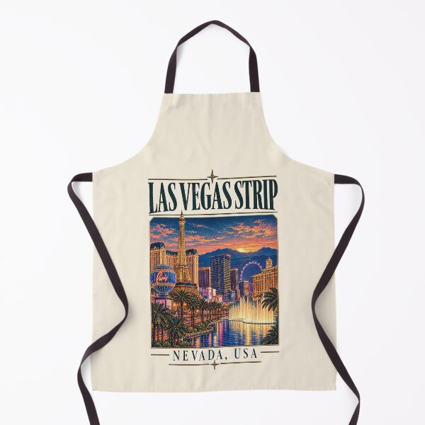Item preview, Las Vegas Strip, Nevada, USA [Vintage Illustration] designed and sold by elektronen.