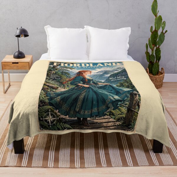 Item preview, New Zealand, Fiordland Forest - Wild Beauty of Fiordland designed and sold by DibujandoPorfa.