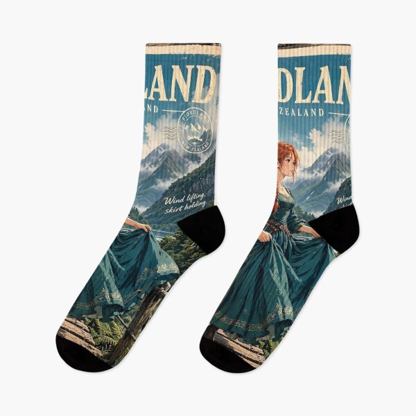 Item preview, New Zealand, Fiordland Forest - Wild Beauty of Fiordland designed and sold by DibujandoPorfa.
