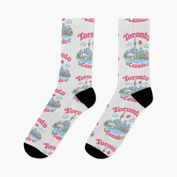 Item preview, Toronto Canada Cute Pink Kawaii City designed and sold by HowToCanadian.