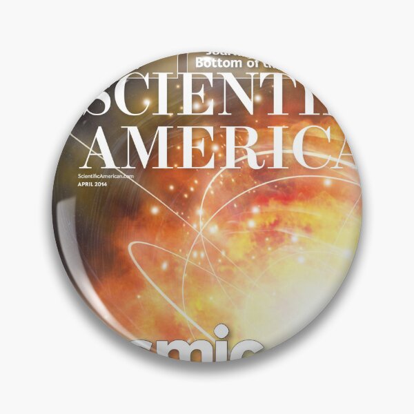Item preview, Scientific American Magazine Cover Fan Art Original Custom Vintage Science Physics Biology Poster Wall Art Tee Design designed and sold by Cool Robot Bro..