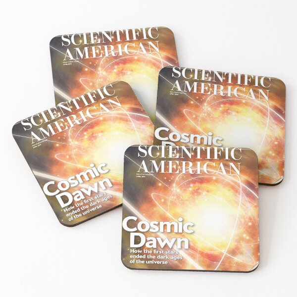 Item preview, Scientific American Magazine Cover Fan Art Original Custom Vintage Science Physics Biology Poster Wall Art Tee Design designed and sold by Cool Robot Bro..