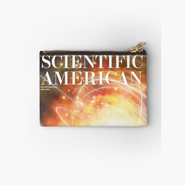 Item preview, Scientific American Magazine Cover Fan Art Original Custom Vintage Science Physics Biology Poster Wall Art Tee Design designed and sold by Cool Robot Bro..
