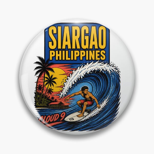 Item preview, Siargao Philippines Vintage Travel Tourism designed and sold by TravelersGems.