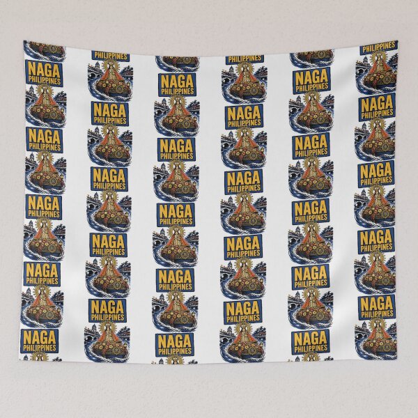 Item preview, Naga Philippines Vintage Travel Tourism designed and sold by TravelersGems.