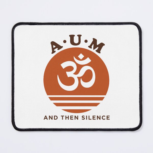 Item preview, Om Symbol Retro 70s Sunset: Aum, and Then Silence designed and sold by Osmose-Studio.