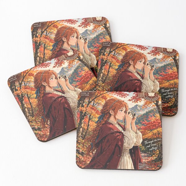 Item preview, South Korea, Naejangsan Autumn - Autumn Colours of Naejangsan designed and sold by DibujandoPorfa.