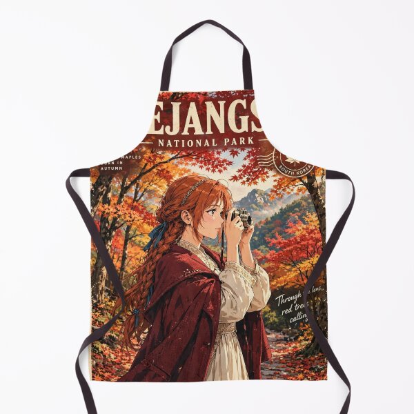 Item preview, South Korea, Naejangsan Autumn - Autumn Colours of Naejangsan designed and sold by DibujandoPorfa.