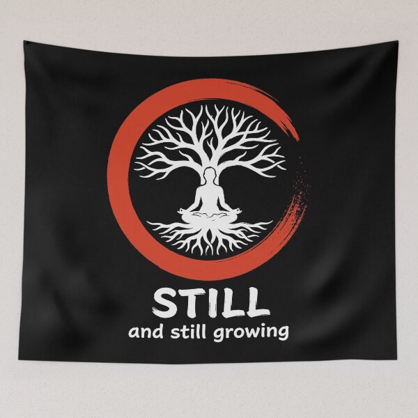Item preview, Tree of Life Meditation, Sumi-e Enso Ink: Still Growing designed and sold by Osmose-Studio.
