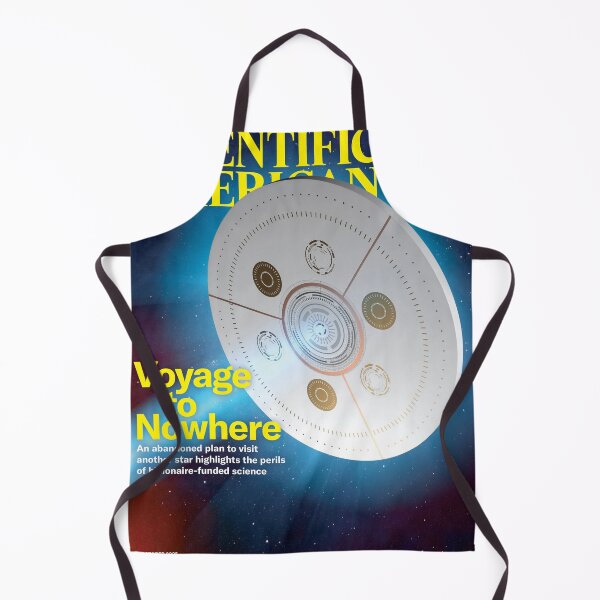 Item preview, Scientific American Magazine Cover Fan Art Original Custom Vintage Science Physics Biology Poster Wall Art Tee Design designed and sold by Cool Robot Bro..