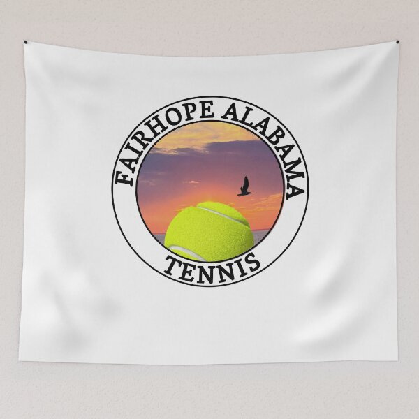 Item preview, Fairhope Alabama Tennis designed and sold by OurHomeImages.