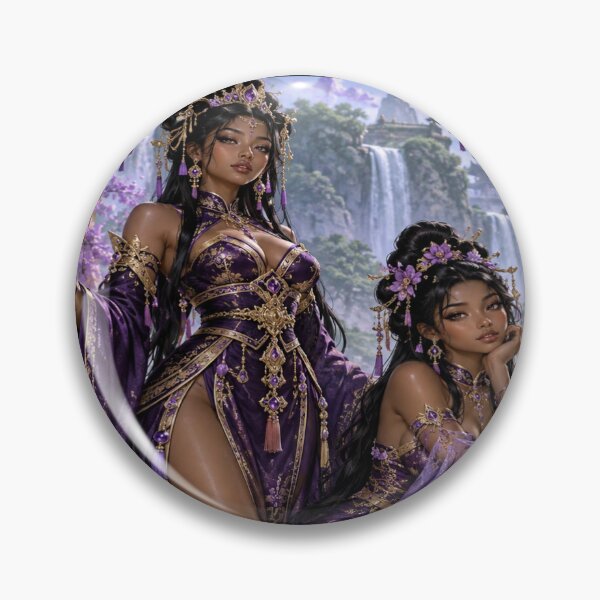 Item preview, The Jade Empress & The Royal Muse of the Jade Empire designed and sold by 5PalmsCreative.