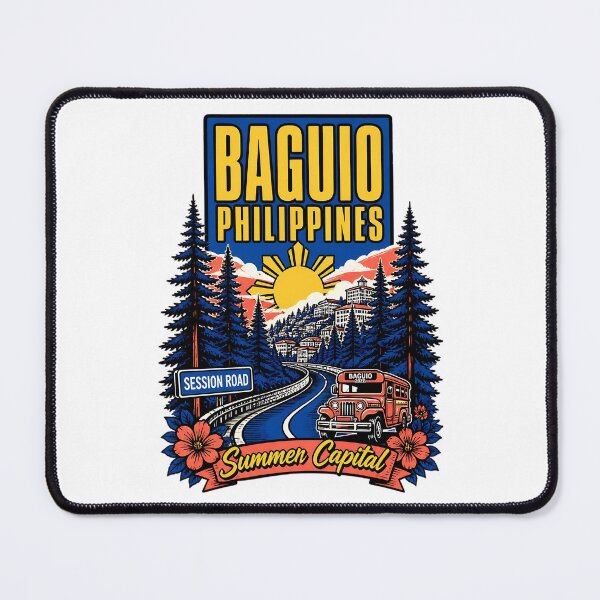 Item preview, Baguio Philippines Vintage Travel Tourism designed and sold by TravelersGems.