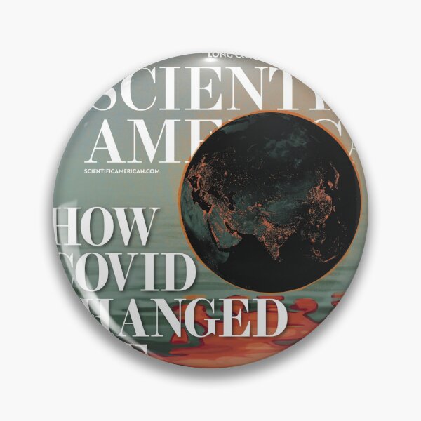Item preview, Scientific American Magazine Cover Fan Art Original Custom Vintage Science Physics Biology Poster Wall Art Tee Design designed and sold by Cool Robot Bro..
